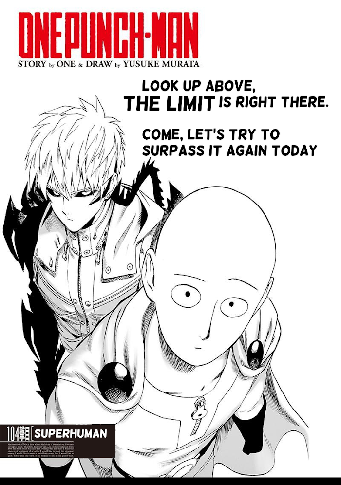 One Punch Man - Chapter 104 image 01
